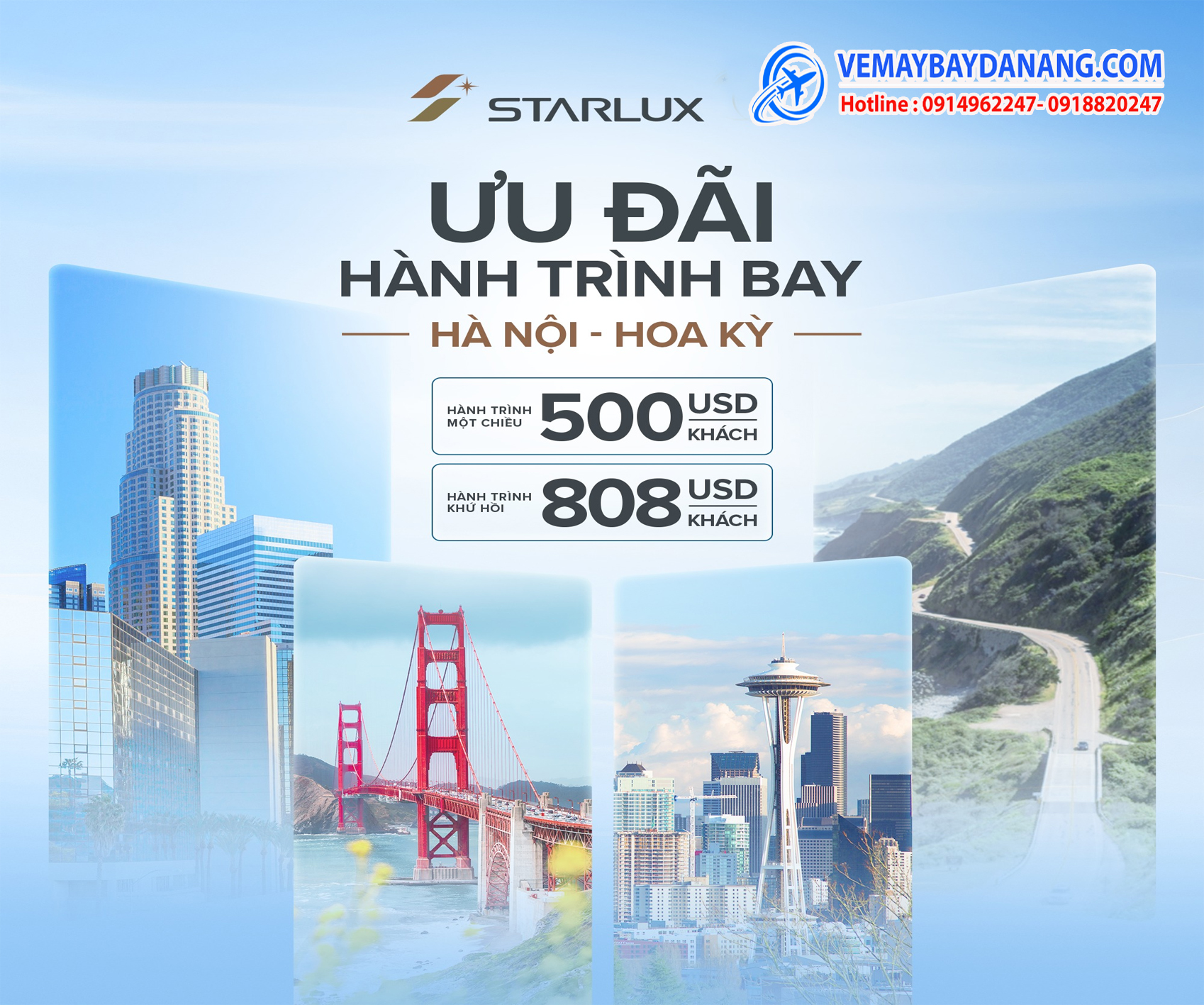 vé máy bay đi mỹ